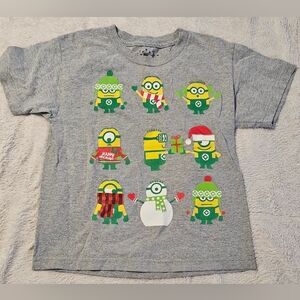 Kids Festive Minion T-Shirt